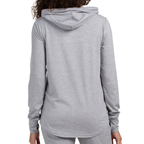 NEW JESSICA SIMPSON Peached Long Sleeve Hoodie With Kangaroo Pocket 7251j6 - Picture 2 of 2